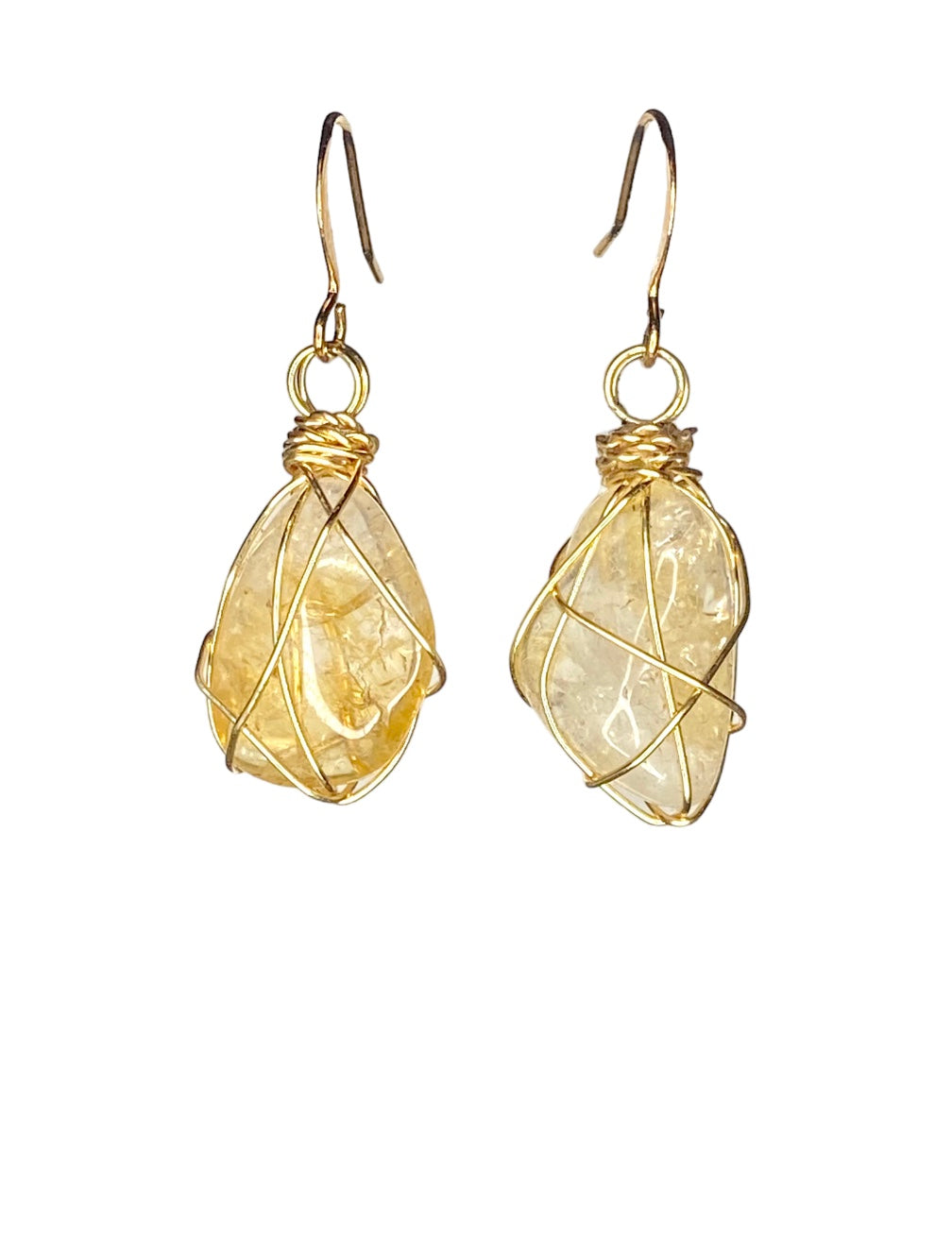 Krystal Citrine Earrings